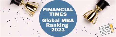 financial times mba rankings 2023